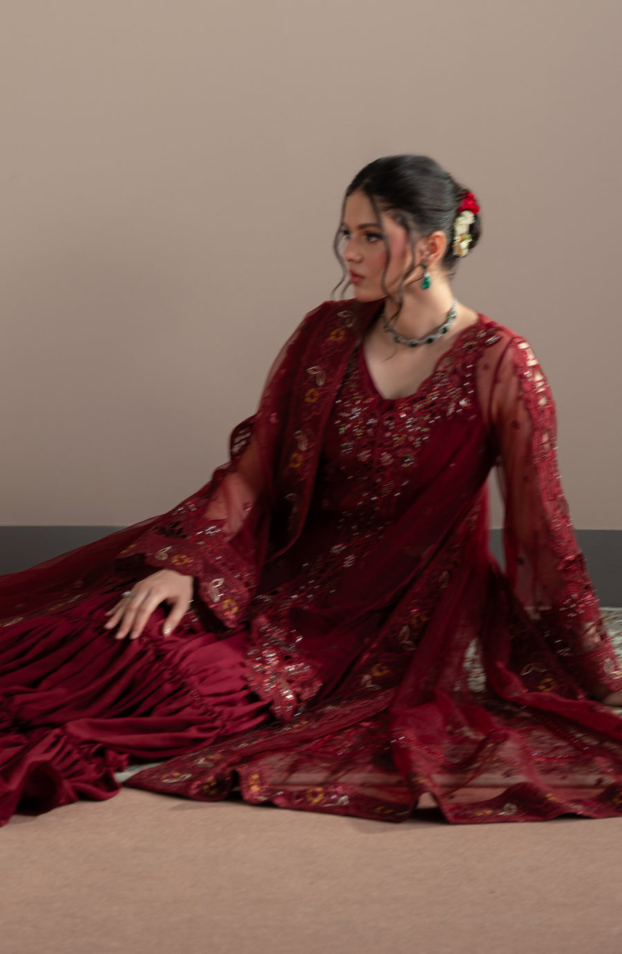 Fabiha Fatima | Elvin Pret Wear | RUBEIA - Ladies Clothes - Maria Faisal