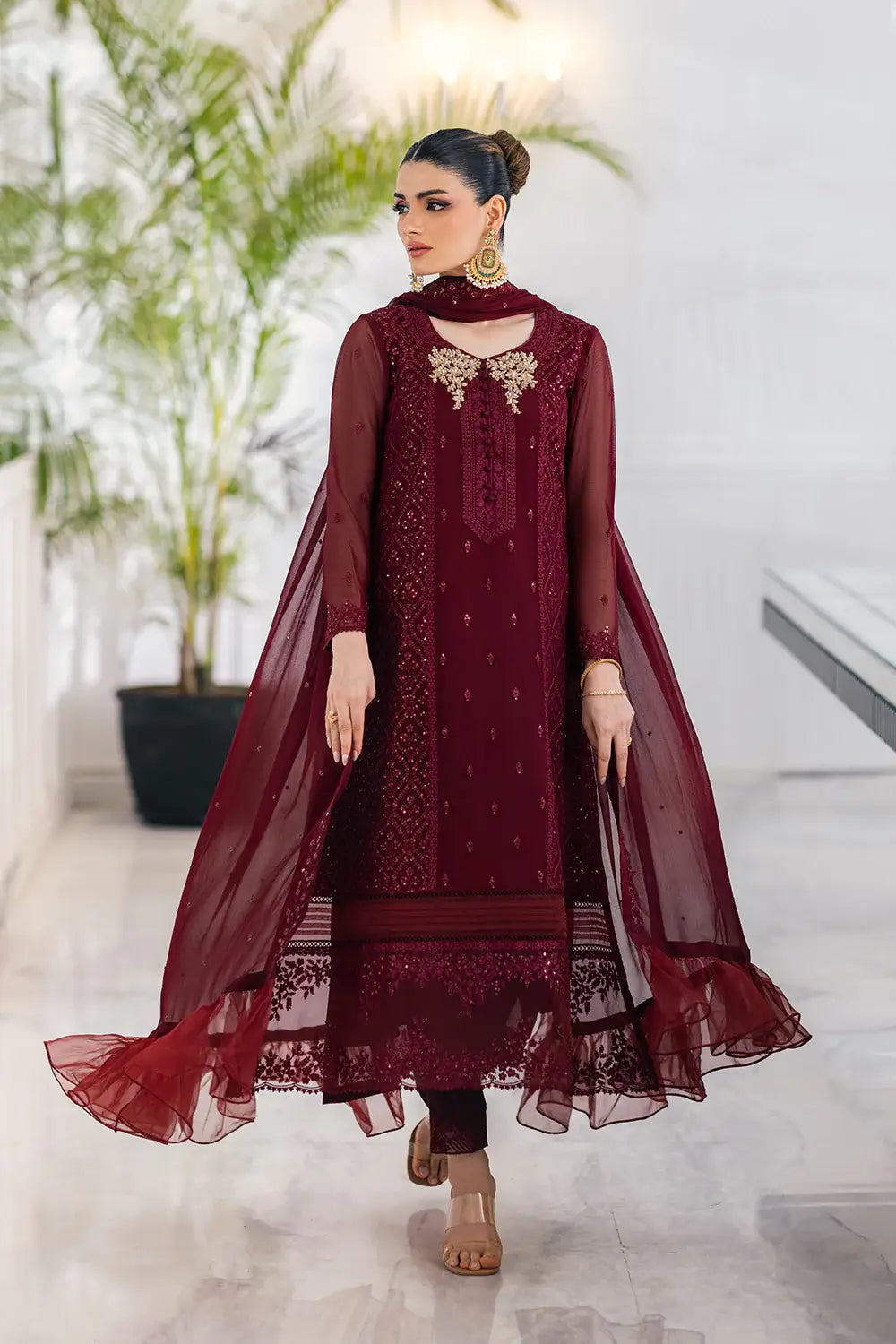 Azure | Embroidered Ensembles 23 | Ruby Vine - Formal 