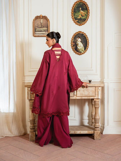 Epoque | Elysia Luxury Pret | Ruby - Luxury Dress - available at Maria Faisal in UK and USA.