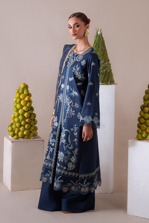 Aabyaan | Miraal Signature Embroidered Viscose 25 | RUHAB (AV-08) - Casual Dress - available at Maria Faisal in UK and USA.