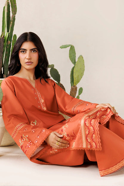 Azure | Chic Essentials |Rusty Mood - Casual Dress - available at Maria Faisal in UK and USA.