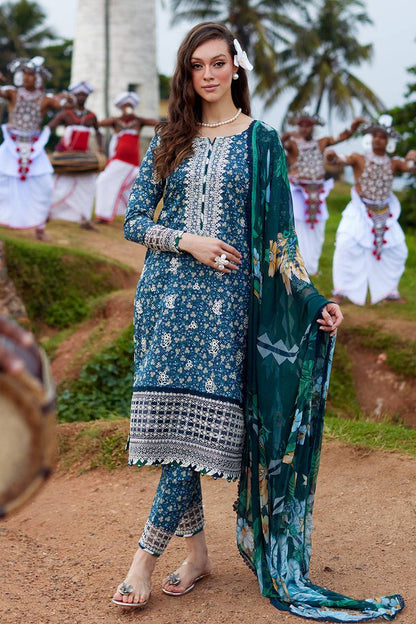Gulaal | Saffira Lawn 25 | Chloe by Maria Faisal - Registered Vendor of : Gulaal - type : Ladies Clothes - 100% original wedding dresses