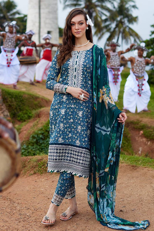Gulaal | Saffira Lawn 25 | Chloe by Maria Faisal - Registered Vendor of : Gulaal - type : Ladies Clothes - 100% original wedding dresses