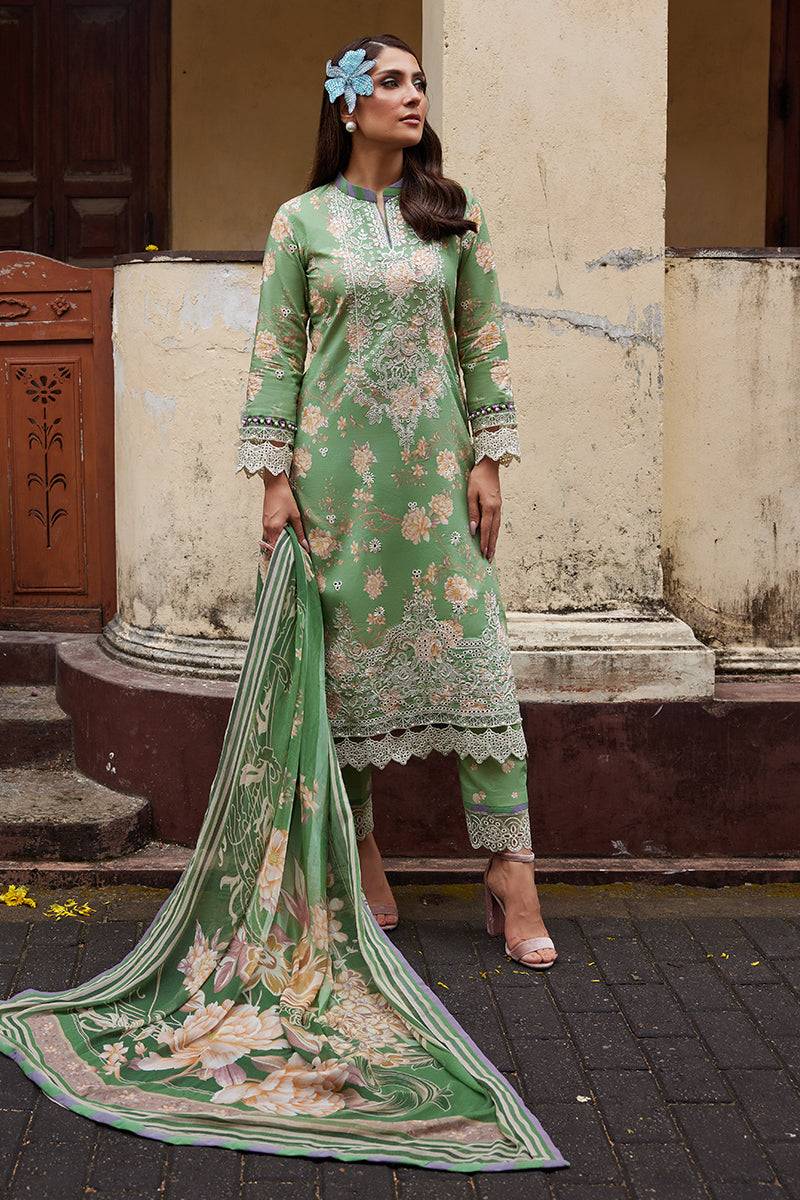 Gulaal | Saffira Lawn 25 | Nora by Maria Faisal - Registered Vendor of : Gulaal - type : Ladies Clothes - 100% original wedding dresses