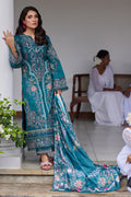 Gulaal | Saffira Lawn 25 | Camila - Designer Dress with Intricate embroidery and embellishments. Shop elegent wedding dress at Maria Faisal.