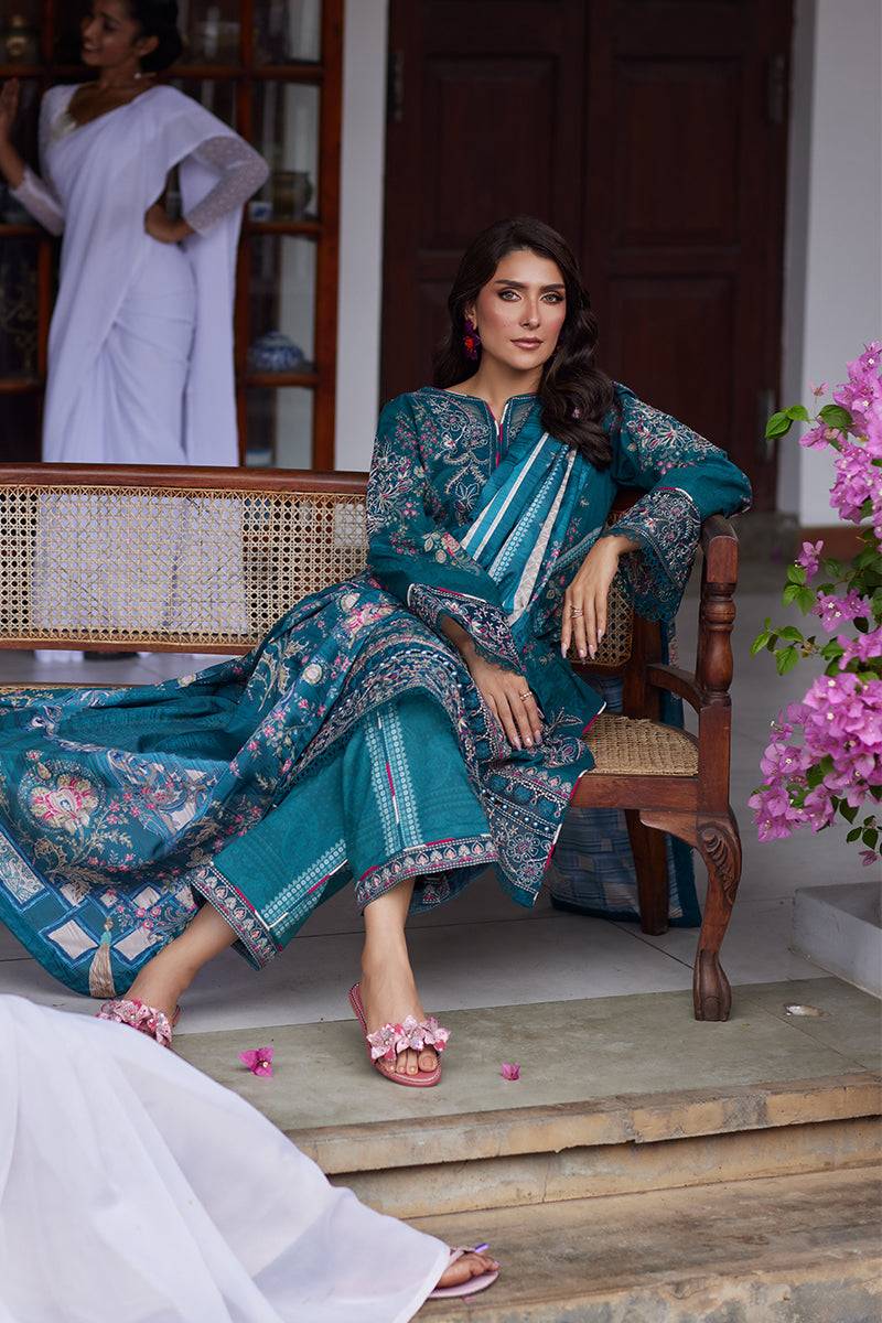 Gulaal | Saffira Lawn 25 | Camila by Maria Faisal - Registered Vendor of : Gulaal - type : Ladies Clothes - 100% original wedding dresses