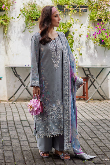 Gulaal | Saffira Lawn 25 | Carla - Designer Dress with Intricate embroidery and embellishments. Shop elegent wedding dress at Maria Faisal.