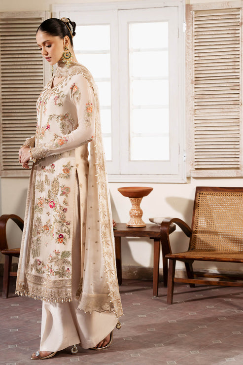 Imrozia Premium | Muse Luxury Chiffon 24 | S-1081 Perle - Ladies Clothes - Maria Faisal