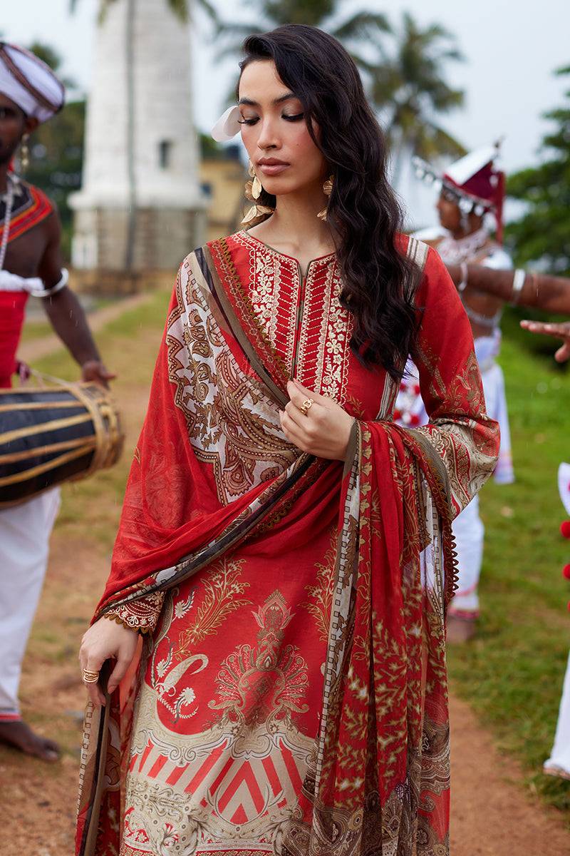 Gulaal | Saffira Lawn 25 | Zhuri by Maria Faisal - Registered Vendor of : Gulaal - type : Ladies Clothes - 100% original wedding dresses