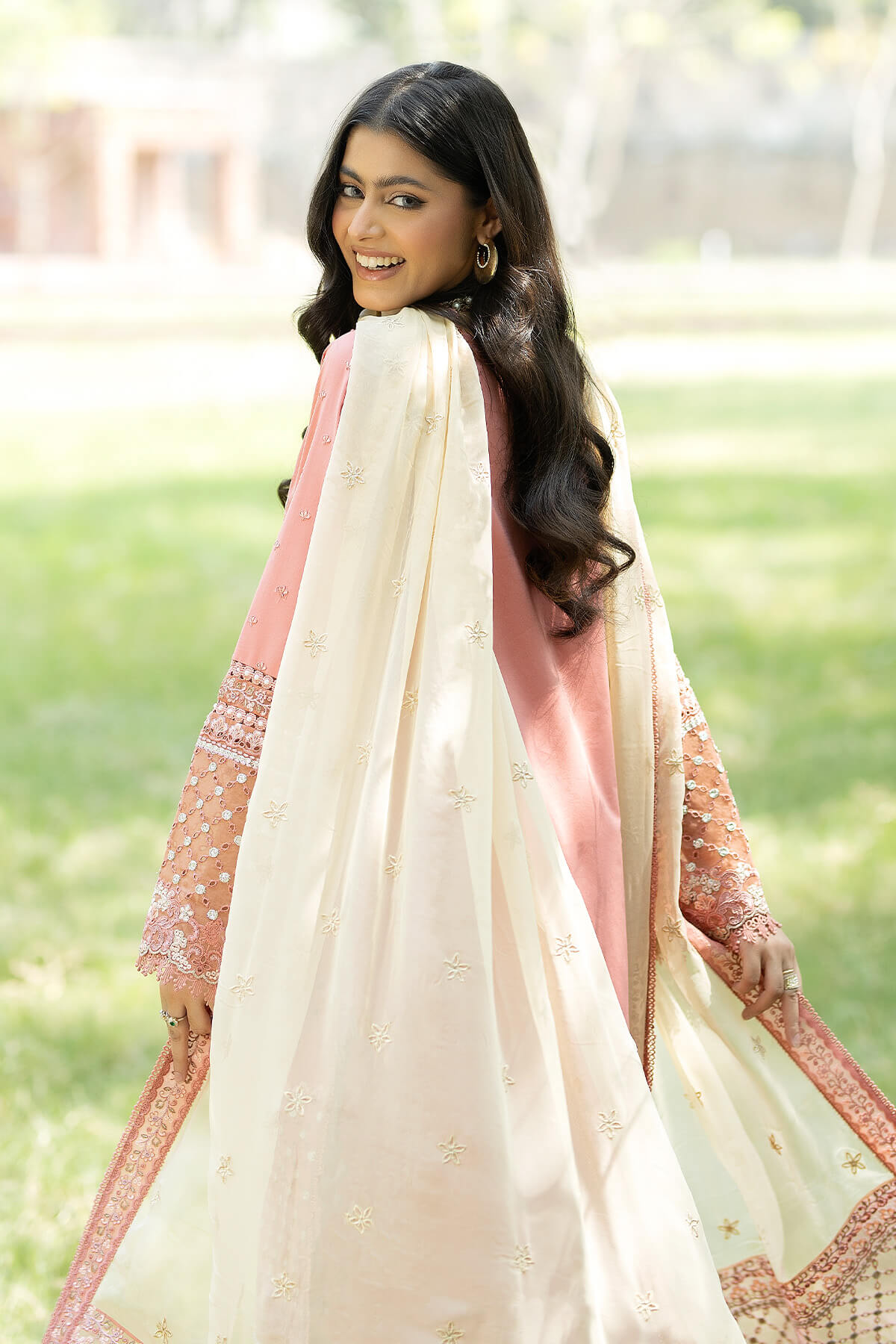 Imrozia Premium | Subah e Roshan | S.L 70 Aaina - Designer Dress with Intricate embroidery and embellishments. Shop elegent wedding dress at Maria Faisal.