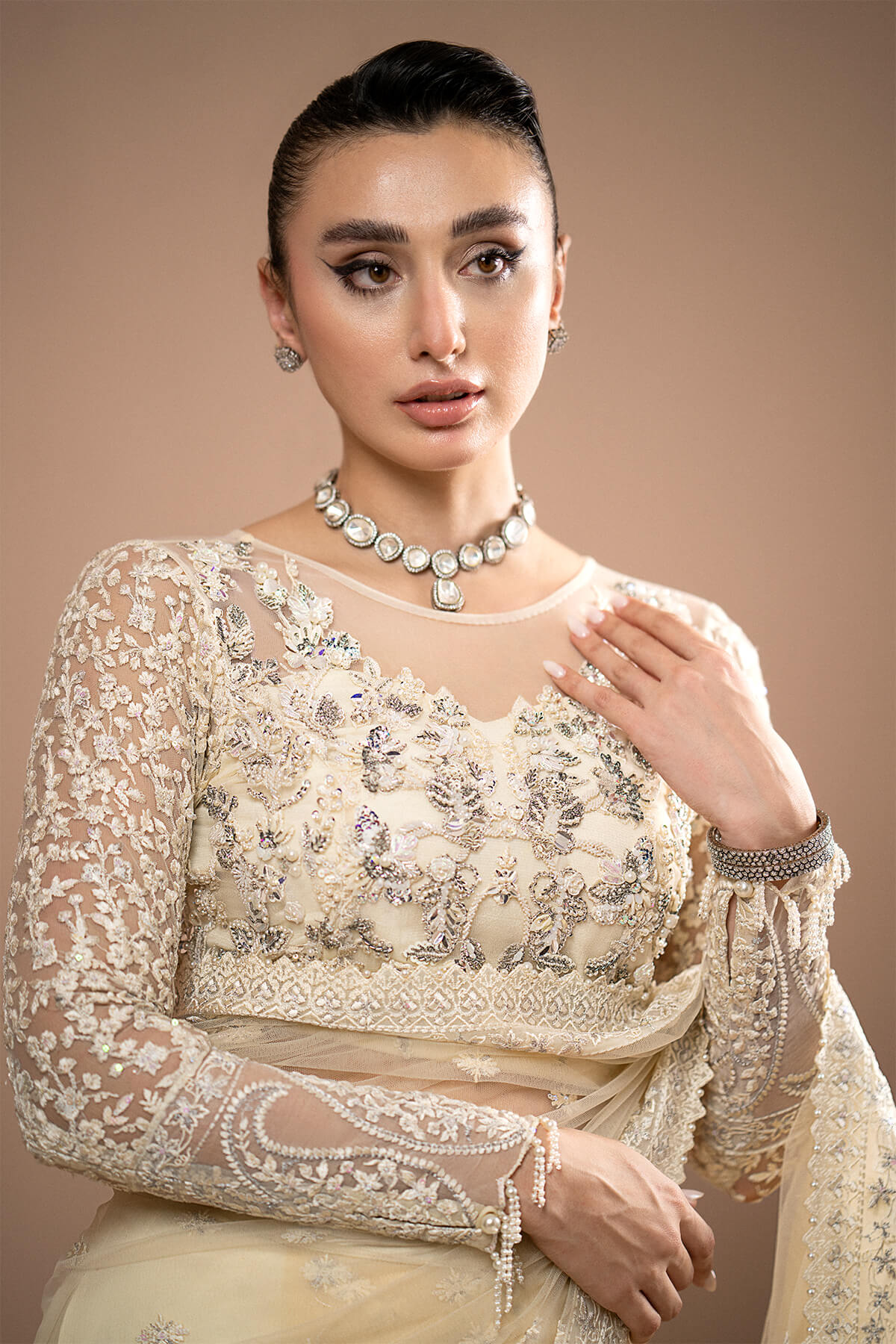 Imrozia Premium | Lumiere Luxury Sarees | 06 Amelie - Ladies Clothes - Maria Faisal