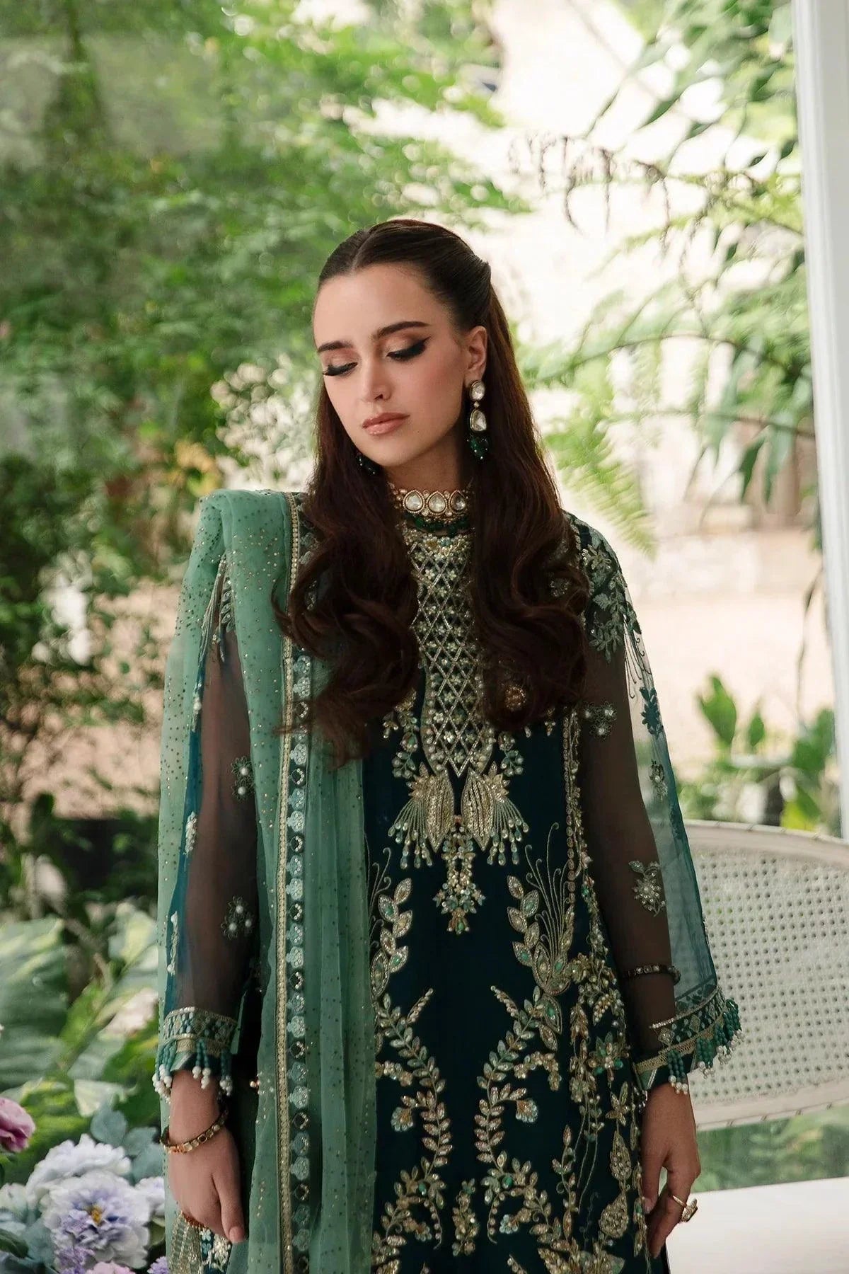 AJR Couture | Alif Luxury Wedding Formals 23 | Teal