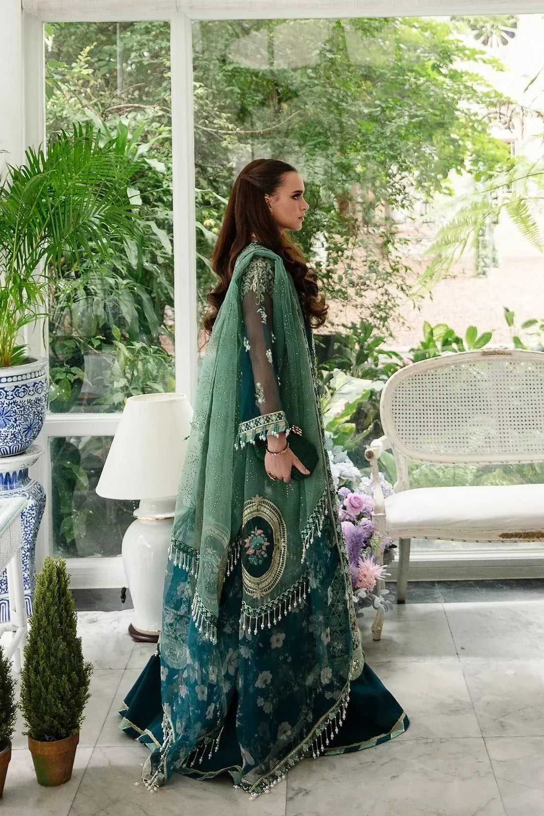 AJR Couture | Alif Luxury Wedding Formals 23 | Teal