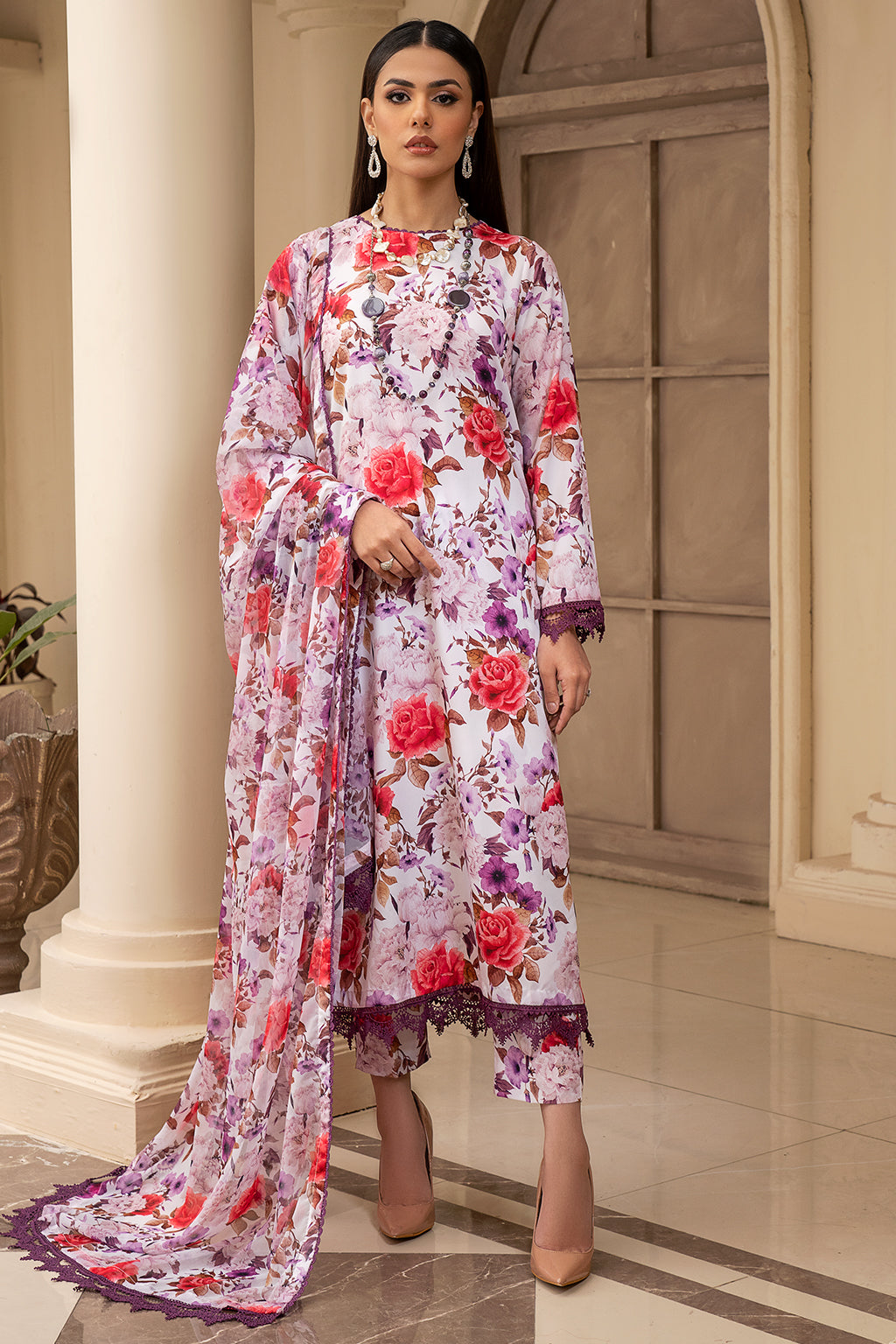 Zarif | Prints 24 | ZPR 03 CELINA - Ladies Clothes - Maria Faisal