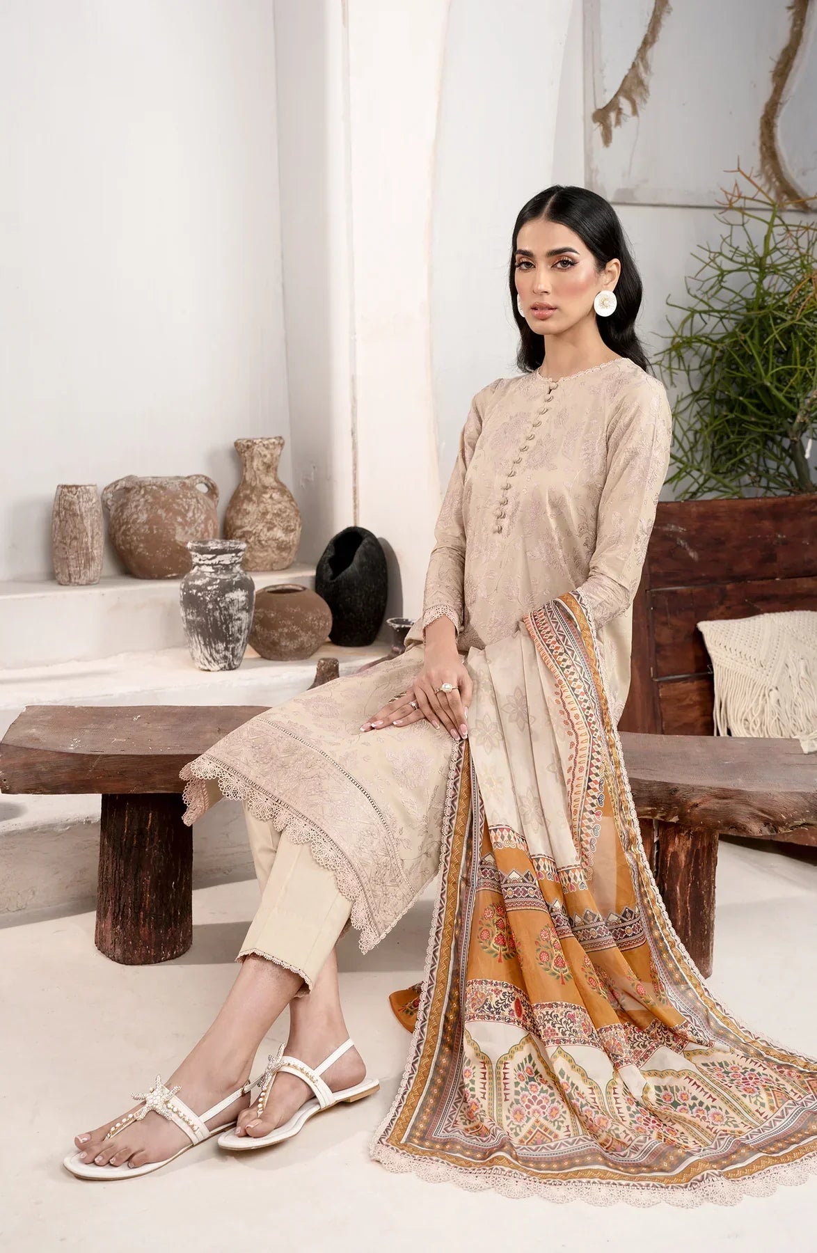 Zarif | Eid Lawn 24| ZL 08 DIVAH - Waniyas