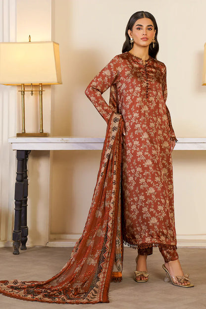 Zarif | Prints 24 | ZSP 06 BRONZE - Ladies Clothes - Maria Faisal