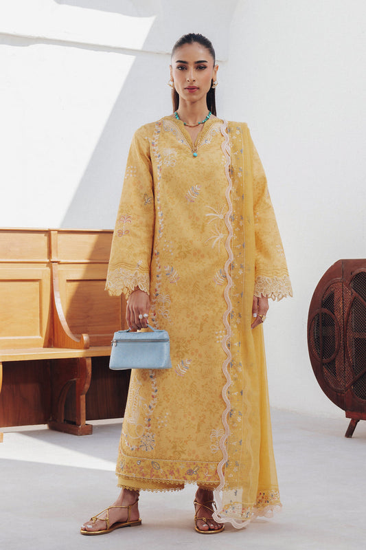 Qalamkar | Basic Pret 26 | QBP-06 CLARA - Luxury Dress - available at Maria Faisal in UK and USA.