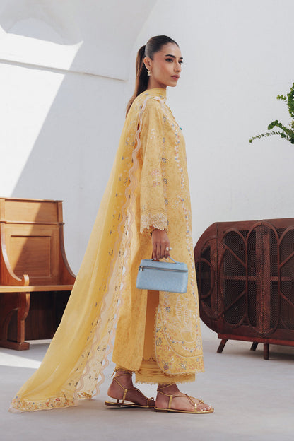 Qalamkar | Basic Pret 26 | QBP-06 CLARA - Luxury Dress - available at Maria Faisal in UK and USA.