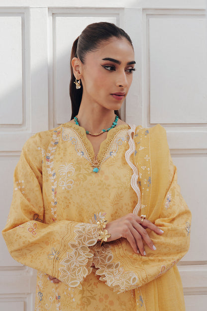 Qalamkar | Basic Pret 26 | QBP-06 CLARA - Luxury Dress - available at Maria Faisal in UK and USA.