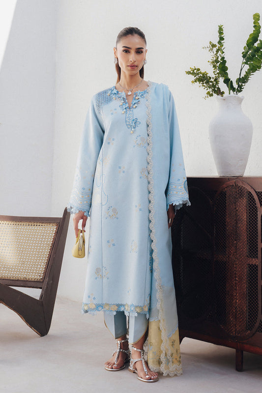 Qalamkar | Basic Pret 26 | QBP-05 MARTA - Luxury Dress - available at Maria Faisal in UK and USA.