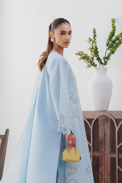 Qalamkar | Basic Pret 26 | QBP-05 MARTA - Luxury Dress - available at Maria Faisal in UK and USA.
