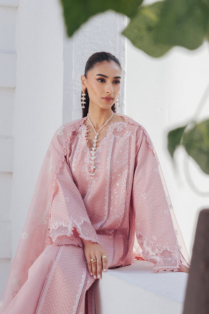 Qalamkar | Basic Pret 26 | QBP-03 GIANA - Luxury Dress - available at Maria Faisal in UK and USA.
