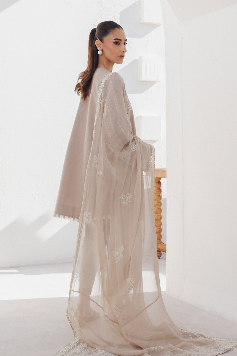 Qalamkar | Basic Pret 26 | QBP-08 ELKE - Luxury Dress - available at Maria Faisal in UK and USA.