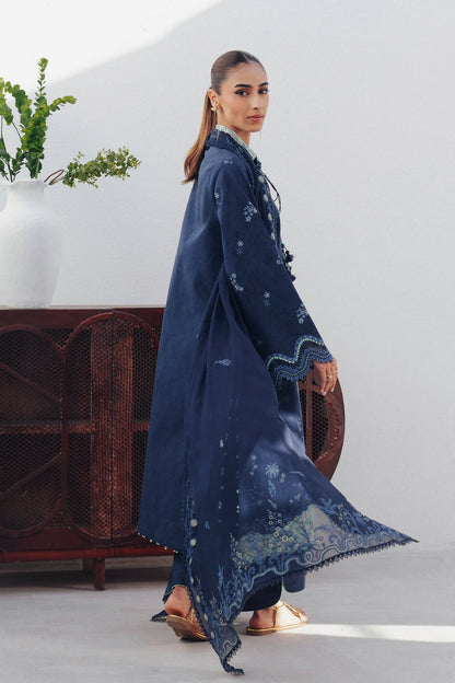 Qalamkar | Basic Pret 26 | QBP-02 DARIA - Luxury Dress - available at Maria Faisal in UK and USA.