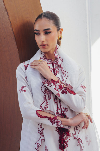 Qalamkar | Basic Pret 26 | QBP-01 ALBA - Luxury Dress - available at Maria Faisal in UK and USA.