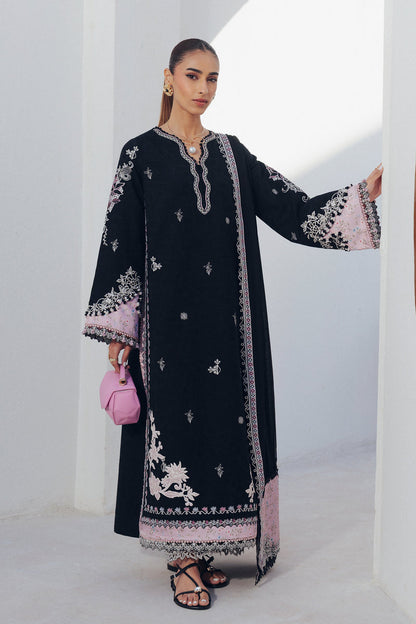 Qalamkar | Basic Pret 26 | QBP-07 DORTE - Luxury Dress - available at Maria Faisal in UK and USA.