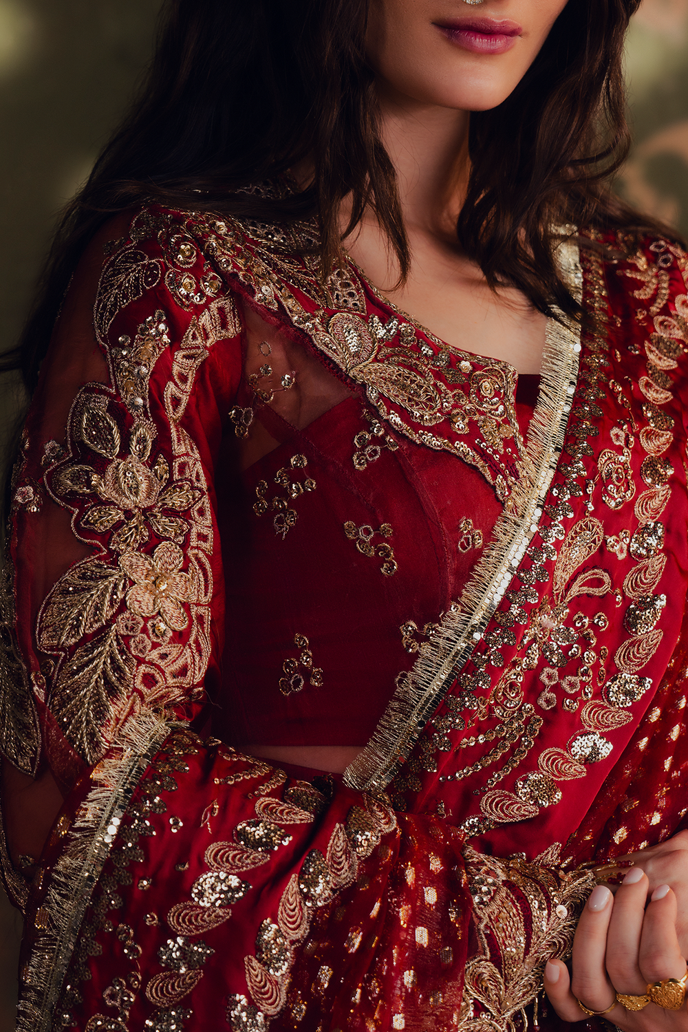 Zarposh | Jahan Ara Formals | SITARA - Formal Dress - available at Maria Faisal in UK and USA.