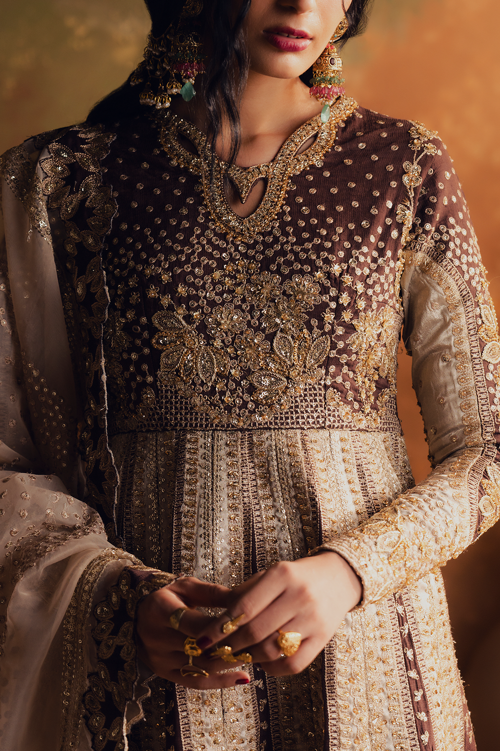 Zarposh | Jahan Ara Formals | PARISA - Formal Dress - available at Maria Faisal in UK and USA.