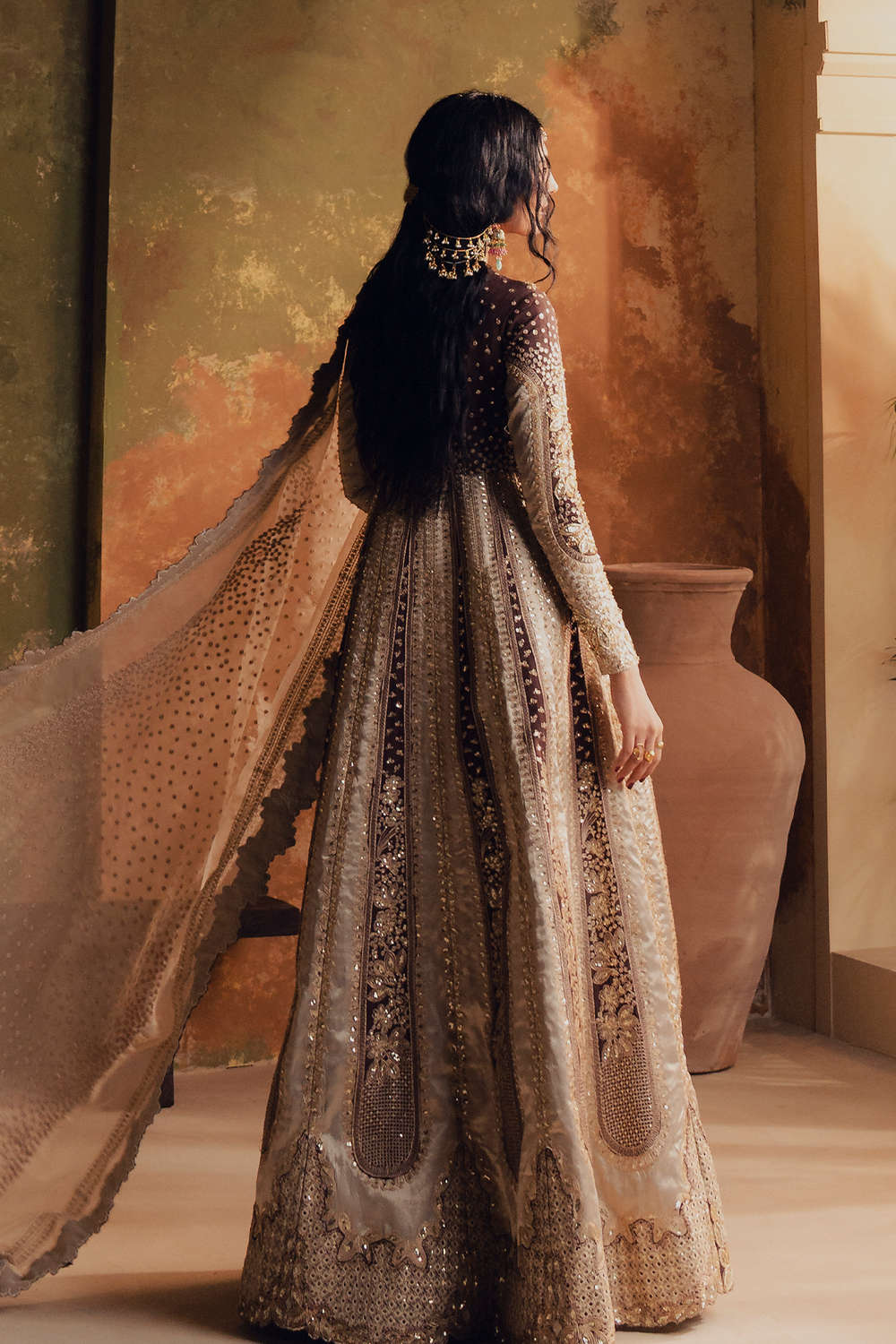Zarposh | Jahan Ara Formals | PARISA - Formal Dress - available at Maria Faisal in UK and USA.