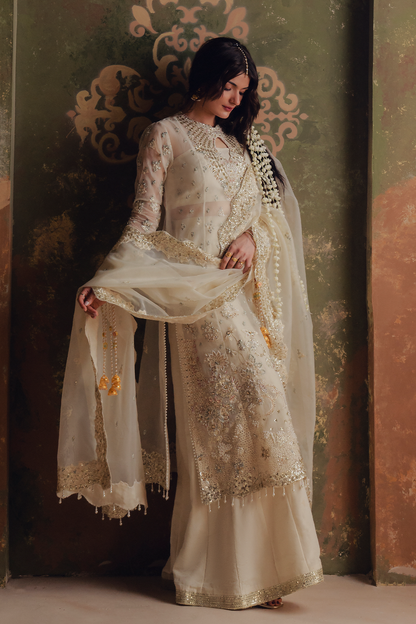 Zarposh | Jahan Ara Formals | ROSHANAY - Formal Dress - available at Maria Faisal in UK and USA.