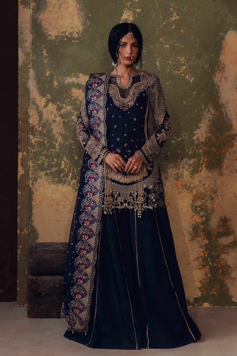 Zarposh | Jahan Ara Formals | FEROZAH - Formal Dress - available at Maria Faisal in UK and USA.