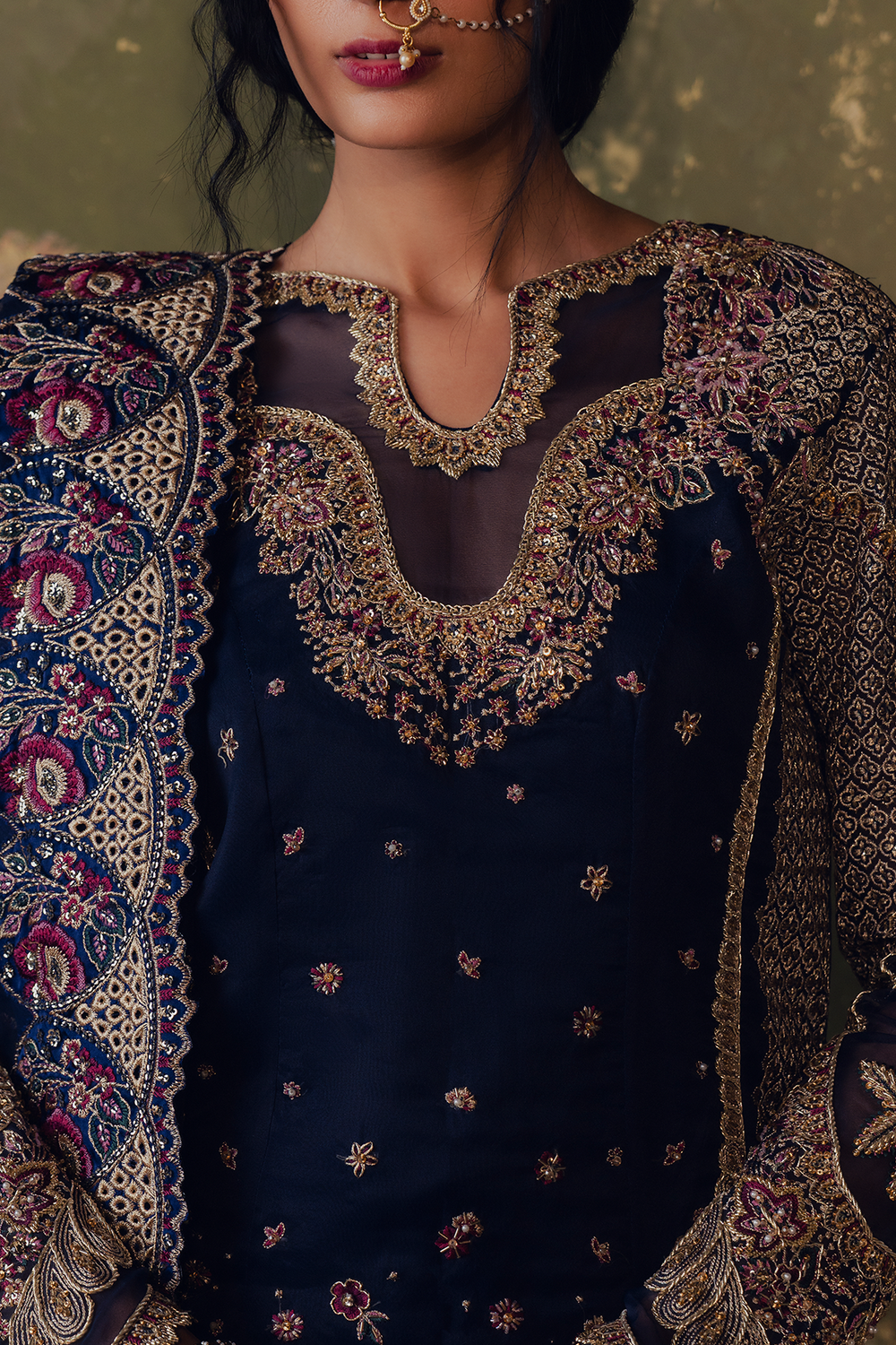 Zarposh | Jahan Ara Formals | FEROZAH - Formal Dress - available at Maria Faisal in UK and USA.