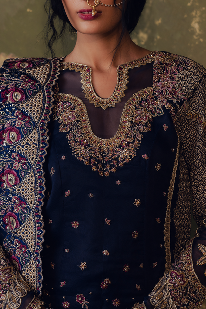 Zarposh | Jahan Ara Formals | FEROZAH - Formal Dress - available at Maria Faisal in UK and USA.