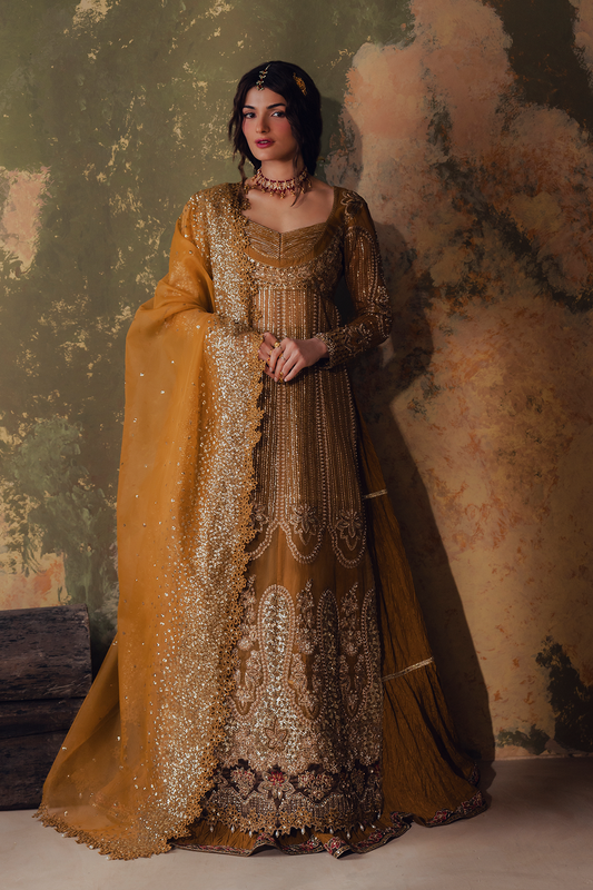 Zarposh | Jahan Ara Formals | AREZOO - Formal Dress - available at Maria Faisal in UK and USA.