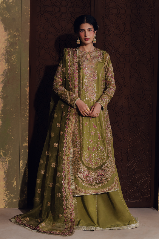 Zarposh | Jahan Ara Formals | ZARMINA - Formal Dress - available at Maria Faisal in UK and USA.