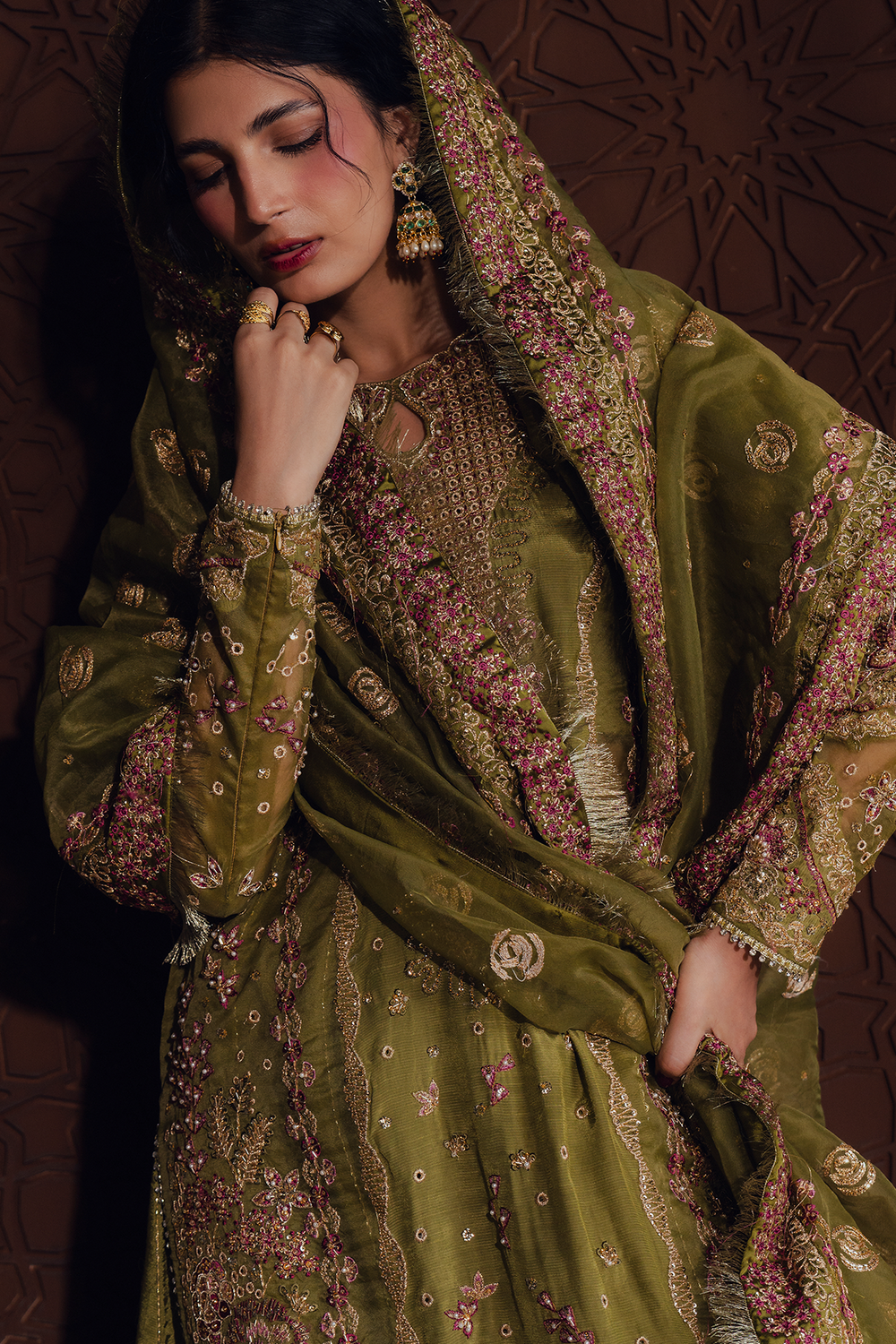 Zarposh | Jahan Ara Formals | ZARMINA - Formal Dress - available at Maria Faisal in UK and USA.