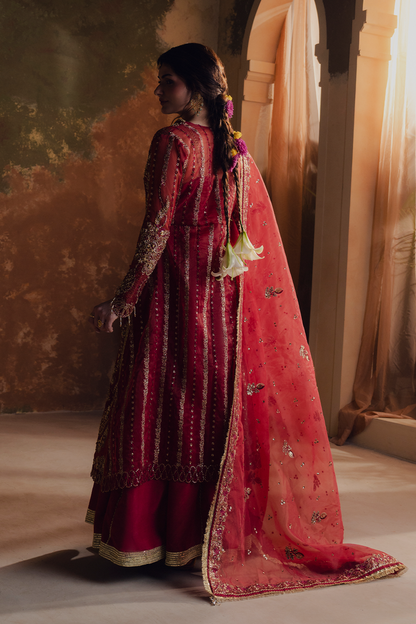 Zarposh | Jahan Ara Formals | MEHRUNISA - Formal Dress - available at Maria Faisal in UK and USA.