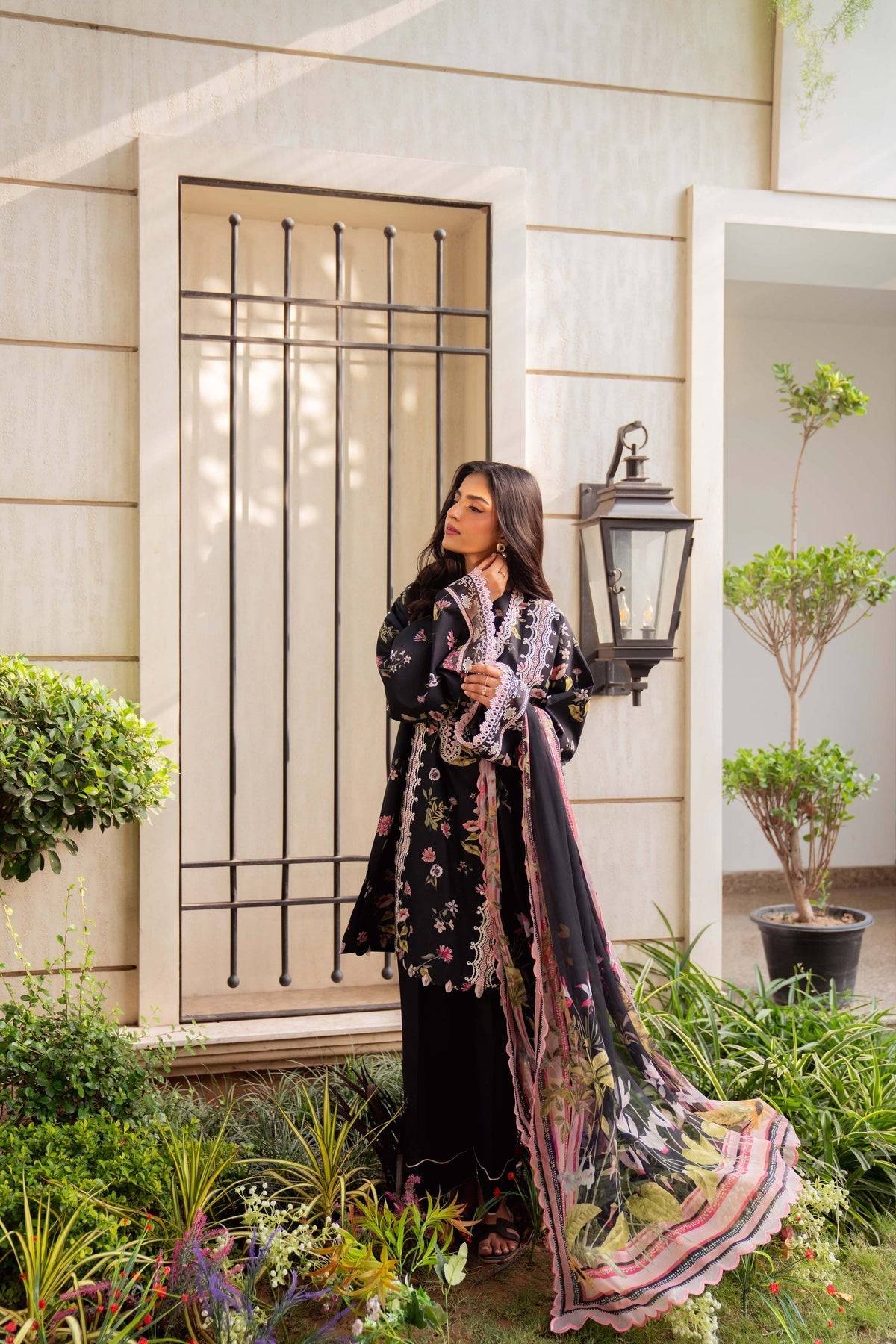 Sable Vogue | Lila Lawn 25 | SAL-01-25 by Maria Faisal - Registered Vendor of : Sable Vogue - type : Ladies Clothes - 100% original wedding dresses
