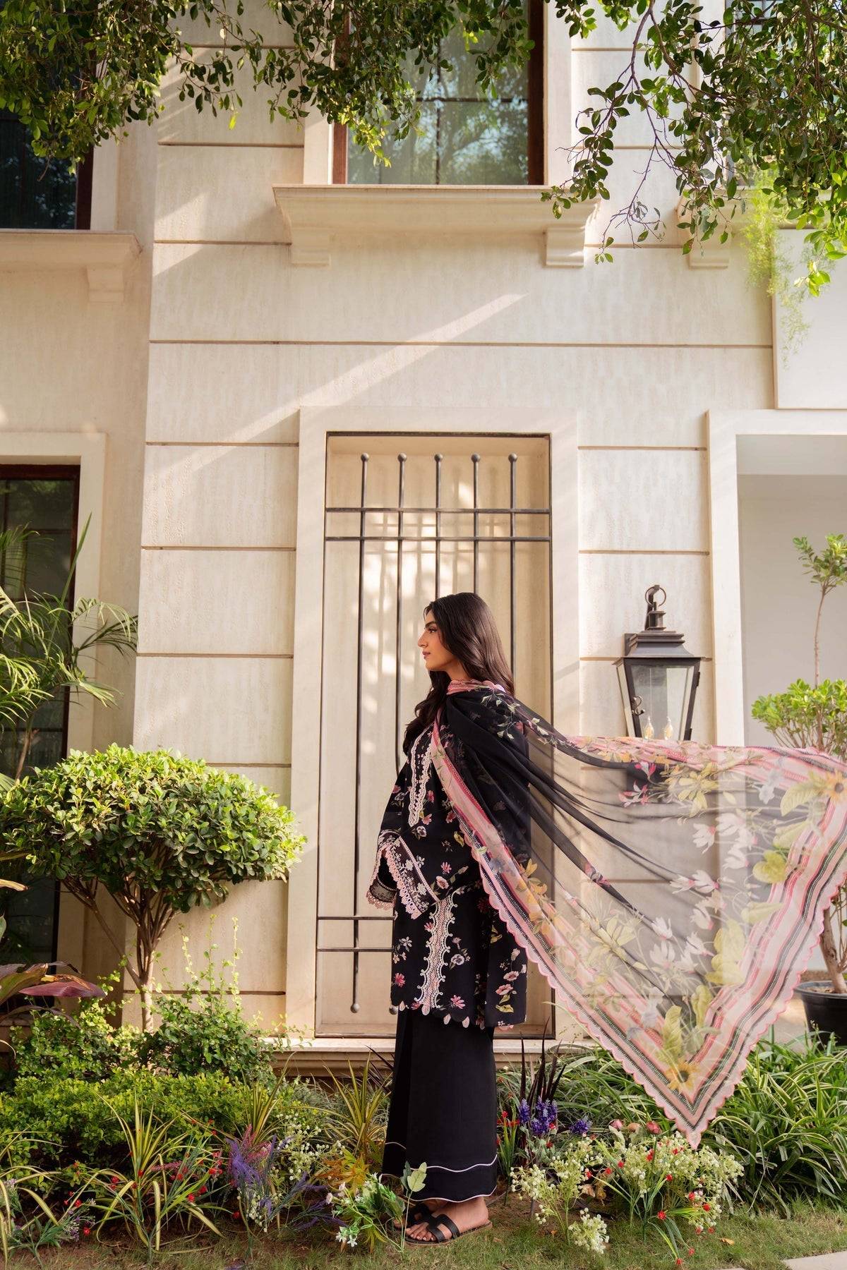 Sable Vogue | Lila Lawn 25 | SAL-01-25 by Maria Faisal - Registered Vendor of : Sable Vogue - type : Ladies Clothes - 100% original wedding dresses