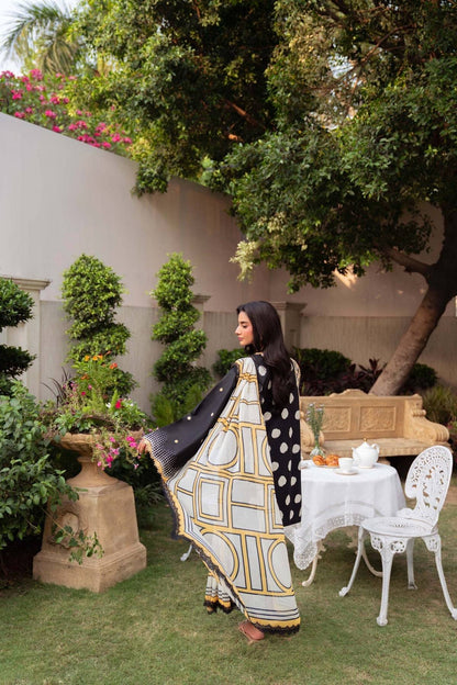 Sable Vogue | Lila Lawn 25 | SAL-03-25 by Maria Faisal - Registered Vendor of : Sable Vogue - type : Ladies Clothes - 100% original wedding dresses