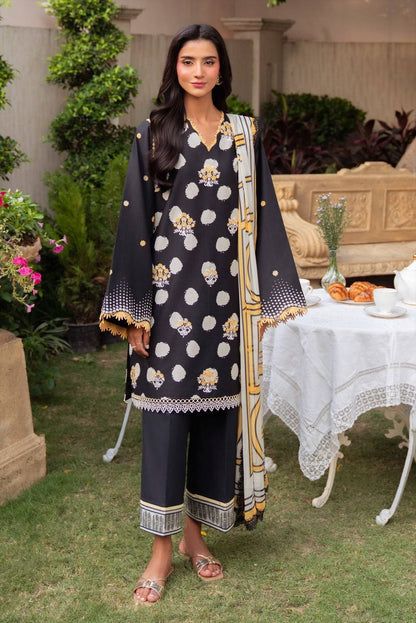 Sable Vogue | Lila Lawn 25 | SAL-03-25 by Maria Faisal - Registered Vendor of : Sable Vogue - type : Ladies Clothes - 100% original wedding dresses