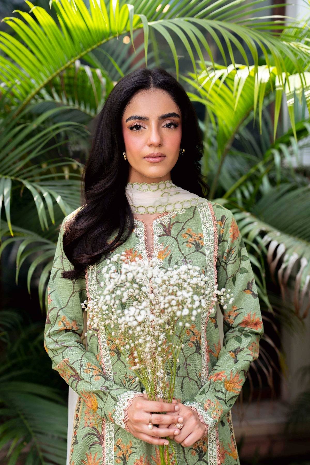 Sable Vogue | Lila Lawn 25 | SAL-05-25 by Maria Faisal - Registered Vendor of : Sable Vogue - type : Ladies Clothes - 100% original wedding dresses