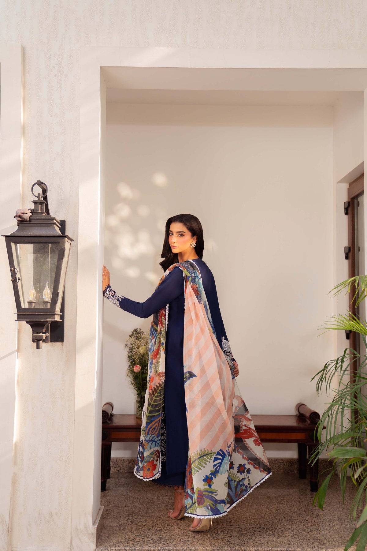 Sable Vogue | Lila Lawn 25 | SAL-07-25 by Maria Faisal - Registered Vendor of : Sable Vogue - type : Ladies Clothes - 100% original wedding dresses