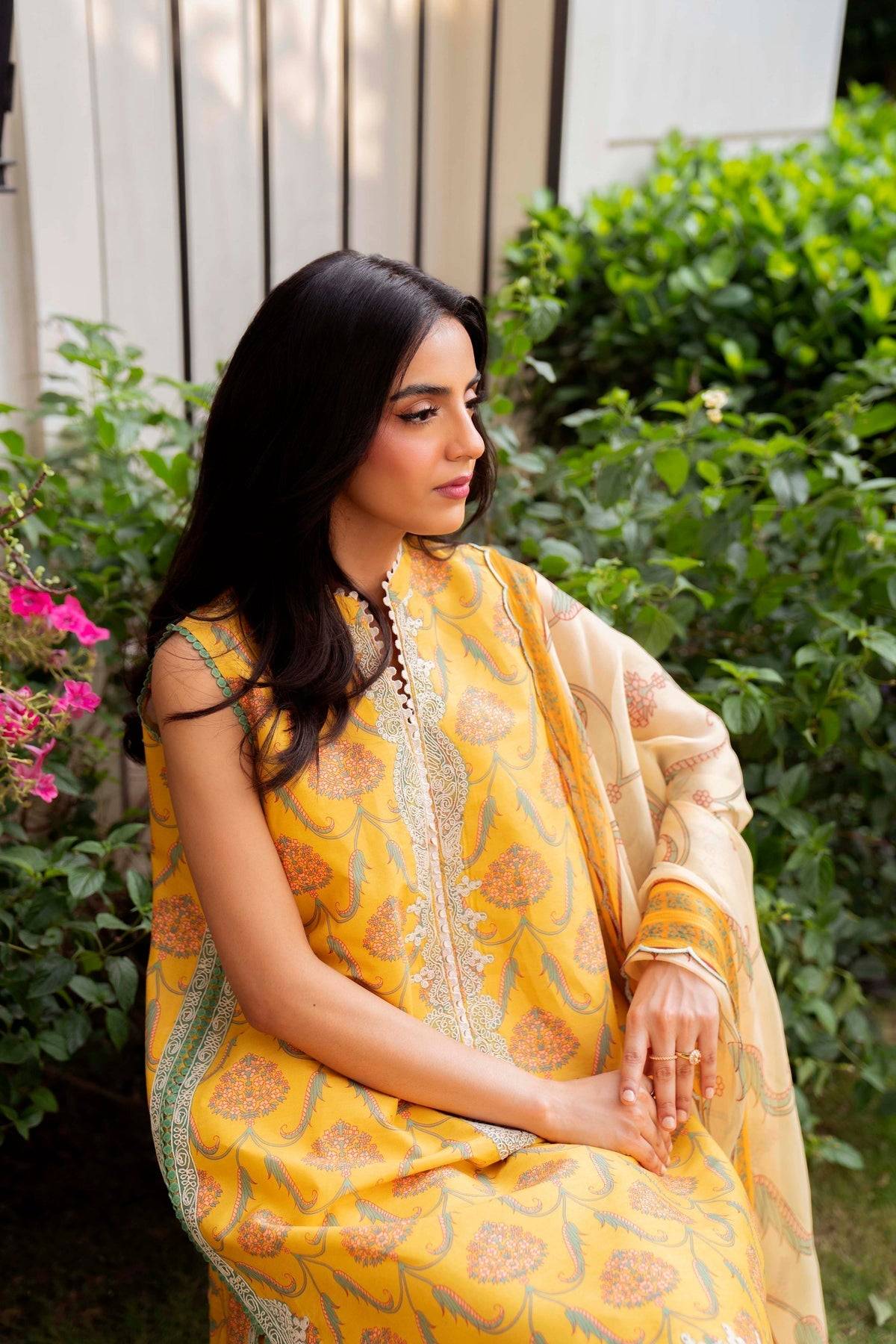 Sable Vogue | Lila Lawn 25 | SAL-08-25 by Maria Faisal - Registered Vendor of : Sable Vogue - type : Ladies Clothes - 100% original wedding dresses