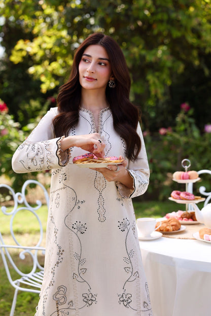 Sable Vogue | Sorae 26 | MONDIAL - Luxury Dress - available at Maria Faisal in UK and USA.