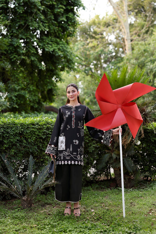 Sable Vogue | Sorae 26 | MORELIA - Luxury Dress - available at Maria Faisal in UK and USA.